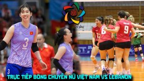 Xem trực tiếp bóng chuyền nữ Việt Nam đấu Lebanon ở đâu, kênh nào? Link phát sóng AVC Cup 2026