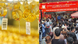 Bảng giá vàng hôm nay tối 6/6: Vàng miếng vàng nhẫn rẻ hiếm có, cửa hàng tung chiêu lạ, dân đổ xô đi mua