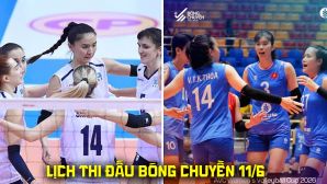 Lịch thi đấu bóng chuyền hôm nay 11/6: Lịch phát sóng tuyển bóng chuyền nữ Việt Nam vs Kazakhstan AVC Cup