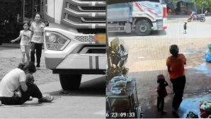 Đắk Lắk: Hiện trường bé 3 tuổi tử vong dưới bánh xe tải, camera ghi lại khoảnh khắc bé chạy qua đường