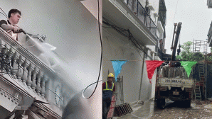 Vụ xịt nước vào thợ xây ở Hà Nội: Cái giá phải trả khi không tự tháo dỡ công trình lấn sang hàng xóm