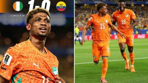 Bờ Biển Ngà vỡ òa với bàn thắng phút cuối, sao trẻ Man United đi vào lịch sử World Cup