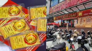 Giá vàng hôm nay 15/6: Vàng SJC nhẫn trơn 9999 tăng từng giờ, người mua ồ ạt, cửa hàng phải đổi cách bán