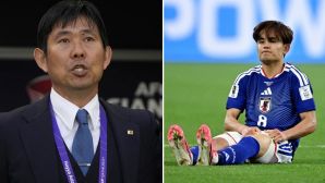 Rời sân bằng xe lăn, thêm một trụ cột ĐT Nhật Bản nguy cơ sớm chia tay World Cup 2026