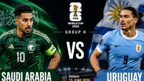 TRỰC TIẾP bóng đá Uruguay vs Ả Rập Xê Út, 05h00 ngày 16/6 - World Cup 2026: Chênh lệch đẳng cấp?