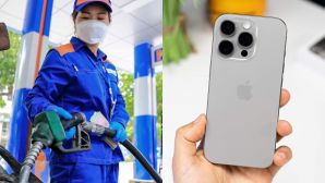 Giá xăng dầu giảm mạnh từ 15 giờ chiều nay 18/6, Xăng E10 chạm mức 21.000 đồng, iPhone 16 Pro giá ra sao?