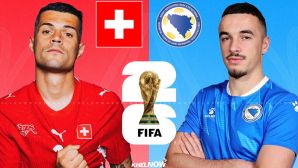 Kết quả bóng đá Thụy Sĩ vs Bosnia - World Cup 2026: Edin Dzeko mờ nhạt, Granit Xhaka rực sáng