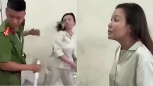 Nhân thân đặc biệt của người phụ nữ chửi bới, hành hung công an ở Thái Nguyên, từng ngồi tù vì tội gì?