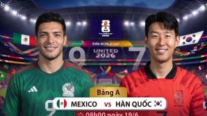 Xem TRỰC TIẾP bóng đá Mexico vs Hàn Quốc hôm nay 19/6 ở đâu, kênh nào? Link xem trực tiếp World Cup 2026 trên VTV6