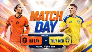 TRỰC TIẾP bóng đá Hà Lan vs Thụy Điển, 00h00 ngày 21/6 - Link xem trực tiếp World Cup 2026 trên VTV6