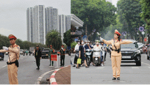 Thông tin việc tạm cấm, hạn chế phương tiện trên nhiều tuyến đường Hà Nội giờ cao điểm từ 24-25/6