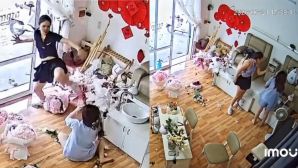 Thêm 1 clip cô gái đánh người tại cửa hàng làm đẹp ở Hưng Yên sau 4 phút, khai gì ở cơ quan chức năng? 