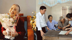 Trái ngược hoàn toàn vụ cụ bà 97 tuổi ở Hà Nội, 1 xã ở Nghệ An đến tận nhà làm thủ tục cho người già