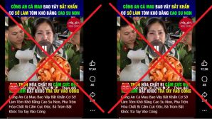 Sự thật thông tin phát hiện ‘tôm khô làm từ cao su non’ ở Cà Mau, công an vào cuộc