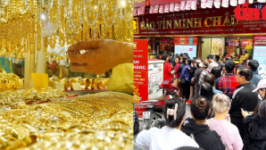Bảng giá vàng hôm nay 29/6: Vàng SJC nhẫn 9999 giảm kỷ lục, lực mua mạnh hiếm thấy, cửa hàng phải bán 'vàng giấy'