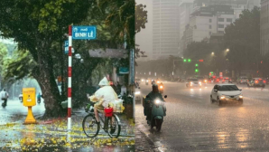 Dự báo thời tiết mới nhất: Áp thấp nhiệt đới sắp vào Biển Đông, 9 tỉnh miền Bắc đối mặt mưa xối xả