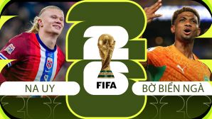 Nhận định bóng đá, dự đoán tỷ số Bờ Biển Ngà vs Na Uy - World Cup 2026: Erling Haaland 'đại chiến' Amad Diallo