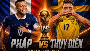 VTV trực tiếp bóng đá Pháp vs Thụy Điển - Link xem trực tiếp World Cup 2026 hôm nay 1/7 trên VTV3