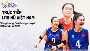 Link xem trực tiếp bóng chuyền nữ U18 châu Á 2026 - Trực tiếp bóng chuyền nữ Việt Nam vs Đài Loan
