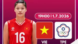 TRỰC TIẾP bóng chuyền nữ Việt Nam vs Đài Loan - Link xem bóng chuyền nữ U18 châu Á 2026
