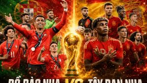 Link xem TRỰC TIẾP bóng đá Bồ Đào Nha vs Tây Ban Nha 02h00 ngày 7/7 - VTV3, VTV6 trực tiếp World Cup 2026 mới nhất