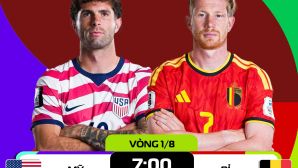 Nhận định bóng đá, dự đoán tỷ số Mỹ vs Bỉ, 7h ngày 7/7 - Vòng 1/8 World Cup 2026: Pulisic tiễn De Bruyne về nước?