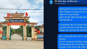 Trưởng điểm thi bị tố có giám thị nhắc bài cho con hiệu trưởng lên tiếng, Sở GD-ĐT Quảng Trị chỉ đạo khẩn