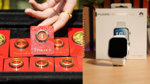 Giá vàng hôm nay tối 10/7: Tăng sốc, cao hơn thế giới hơn 19 triệu đồng, giá Huawei Watch Fit 5 từ 3 triệu đồng
