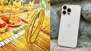Giá vàng hôm nay trưa 13/7: Đồng loạt lao dốc xuống mức đáy trong tuần qua, giá iPhone 16 Pro Max ra sao?