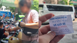 Loạt bãi giữ xe trước cổng bệnh viện Hà Nội bị 'réo tên', thu 10.000 đồng/lượt dù không niêm yết giá