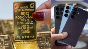 Giá vàng hôm nay trưa 16/7: Vàng SJC, vàng nhẫn đồng loạt giảm sâu, bảng giá Samsung S26 hạ nhiệt