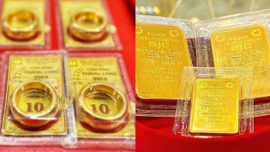 Giá vàng hôm nay chiều 17/7: Vàng trong nước rơi xuống mốc 145 triệu/ lượng, vàng thế giới thấp nhất