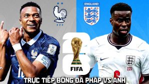 VTV6 VTV3 Trực tiếp bóng đá Pháp vs Anh 4h00 ngày 19/7 - Link xem trực tiếp World Cup 2026 hôm nay