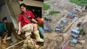 Nước lũ dâng cao tận cổ, người phụ nữ cố gọi cho chồng dặn dò lần cuối, phép màu xuất hiện ngay sau đó