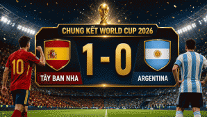 Messi đã nói gì về việc Tây Ban Nha chiến thắng Argentina trong trận chung kết World Cup 2026 với tỉ số 1-0