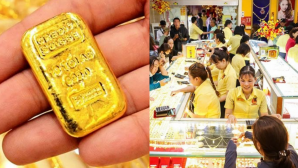Giá vàng hôm nay 23/7: Vàng miếng SJC, nhẫn 9999, 24K giảm 'không kịp đỡ', vàng thế giới 'leo đỉnh'