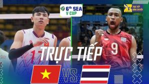Xem TRỰC TIẾP bóng chuyền Việt Nam đấu Thái Lan ở đâu, kênh nào? Link xem bóng chuyền SEA V.Cup 2026