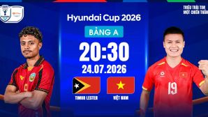 Link xem trực tiếp Việt Nam vs Timor Leste 20h30 ngày 24/7 - VTV6 trực tiếp ASEAN Cup 2026 hôm nay