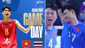 Trực tiếp bóng chuyền Việt Nam vs Thái Lan 19h ngày 26/7 - VTV trực tiếp chung kết SEA V.Cup 2026