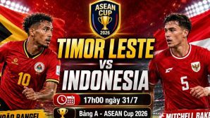 Siêu máy tính dự đoán kết quả, tỷ số Timor Leste vs Indonesia - AFF Cup 2026: ĐT Việt Nam thở phào?