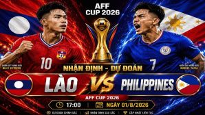 VTV trực tiếp bóng đá Lào vs Philippines  - Link xem trực tiếp AFF Cup 2026 hôm nay 1/8 trên VTV6