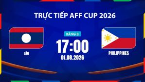 VTV5, VTV6 TRỰC TIẾP bóng đá Lào vs Philippines hôm nay 1/8 - Link xem trực tiếp AFF Cup 2026 mới nhất