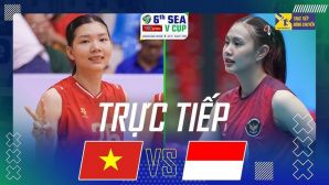Xem trực tiếp bóng chuyền nữ Việt Nam vs Indonesia ở đâu, kênh nào? Link xem SEA V.Cup 2026 mới nhất