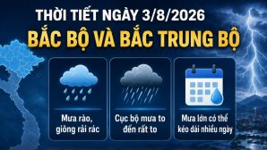 Dự báo thời tiết hôm nay ngày 3/8: Miền Bắc bước vào chuỗi ngày đáng lo, diễn biến tại Hà Nội gây chú ý