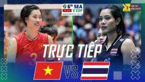 Xem trực tiếp bóng chuyền nữ Việt Nam vs Thái Lan ở đâu, kênh nào? Link xem trực tiếp SEA V.Cup 2026 hôm nay