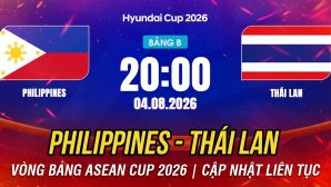 Kết quả bóng đá Philippines vs Thái Lan - Cập nhật link xem trực tiếp AFF Cup 2026 mới nhất