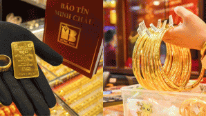 Giá vàng hôm nay 6/8 (trưa 6/8) biến động lớn: Nơi tăng, nơi giảm bất ngờ? Một thương hiệu bán ra cao ngất