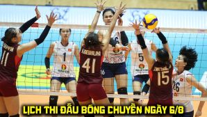 Lịch thi đấu bóng chuyền hôm nay 6/8: Tuyển bóng chuyền nữ Việt Nam tranh ngôi hậu cùng Thái Lan - SEA V.Cup 2026