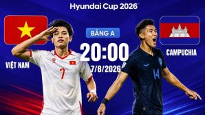 VTV trực tiếp bóng đá Việt Nam vs Campuchia - Link xem trực tiếp AFF Cup 2026 hôm nay 7/8 trên VTV6