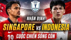 Dự đoán kết quả, tỷ số Singapore vs Indonesia - AFF Cup 2026: Siêu máy tính nhận định bóng đá hôm nay 7/8